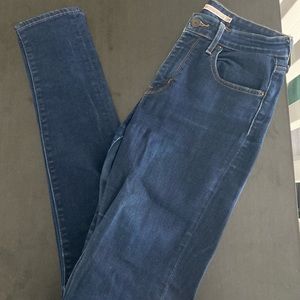 Levi’s high rise skinny-long length
